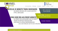 Desktop Screenshot of dommelweb.nl