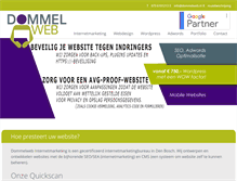 Tablet Screenshot of dommelweb.nl